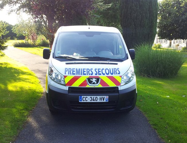 Marquage securite dun vehicule 2 Cote fleurie